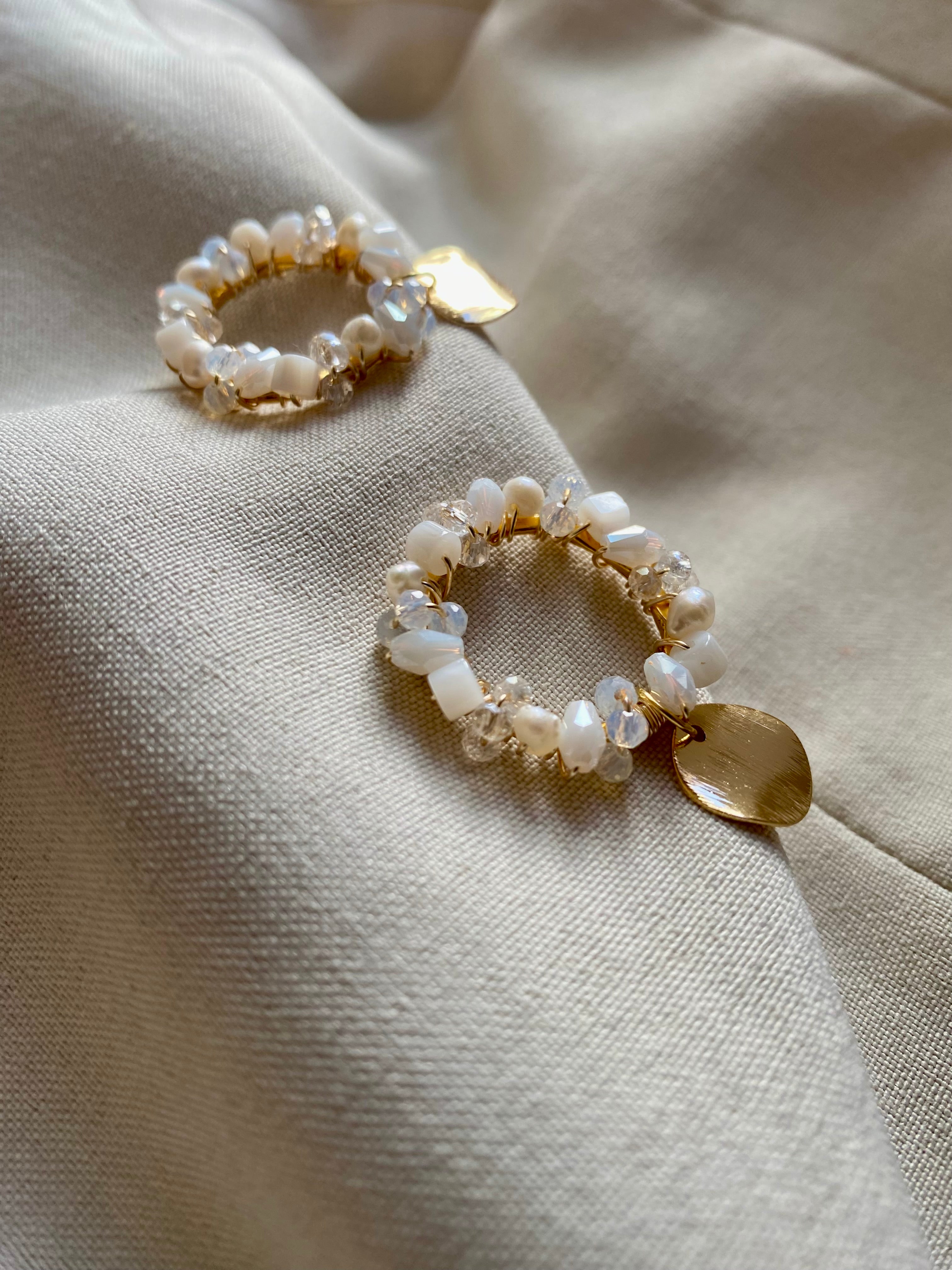 Aretes LORENZA Ópalo
