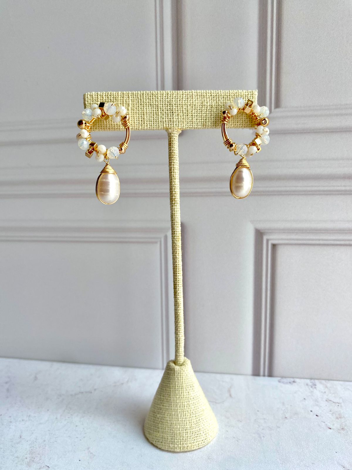 Aretes JESS Ópalo