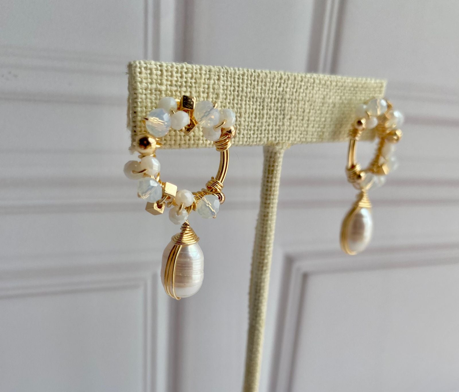 Aretes JESS Ópalo
